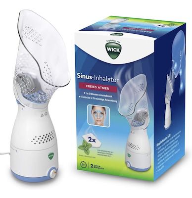 🤧 Wick Sinus-Inhalator inkl. Pads mit ätherischen Ölen für 28,27€ (statt 36€)