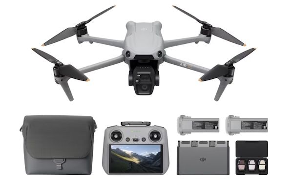 🛸 DJI Air 3S Fly More Combo (DJI RC 2) für 1.306,32€ (statt 1.579€)