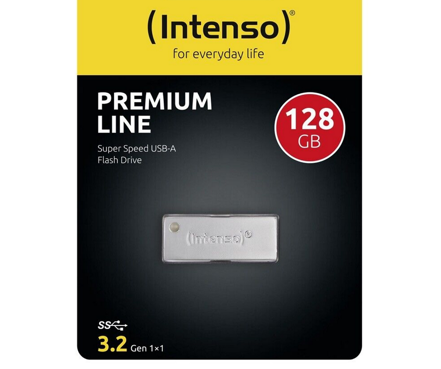 Intenso Premium Line 128 GB USB 3.2 Stick für 7,77€ (statt 13€)