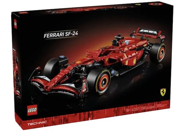 🏎️ LEGO Technic 42207 Ferrari SF 24 F1 Rennauto für 174,98€ (statt 222€)