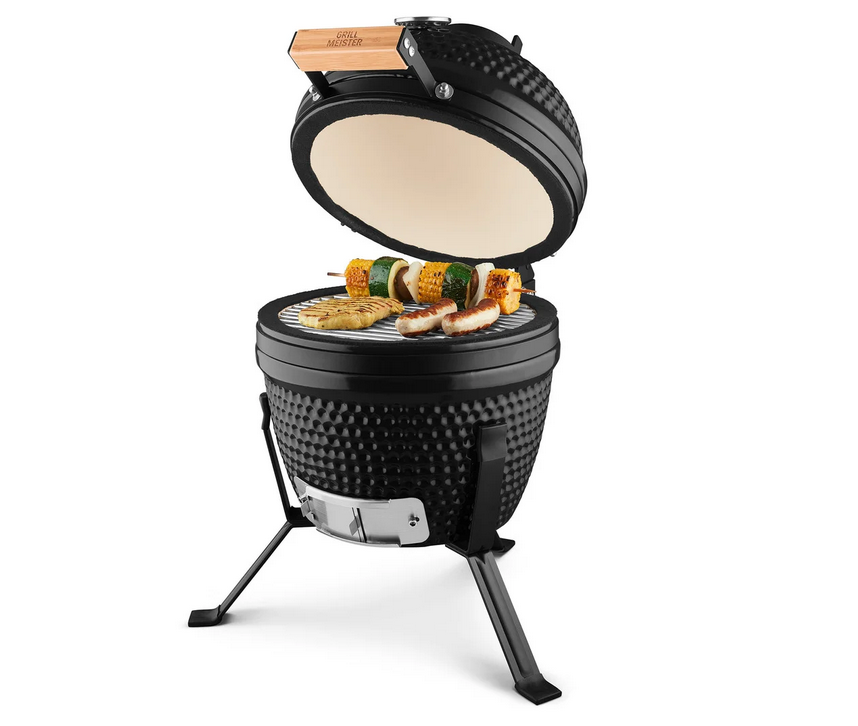 Grillmeister Keramik Holzkohlegrill Ø 27cm ab 69,99€ (statt 125€)