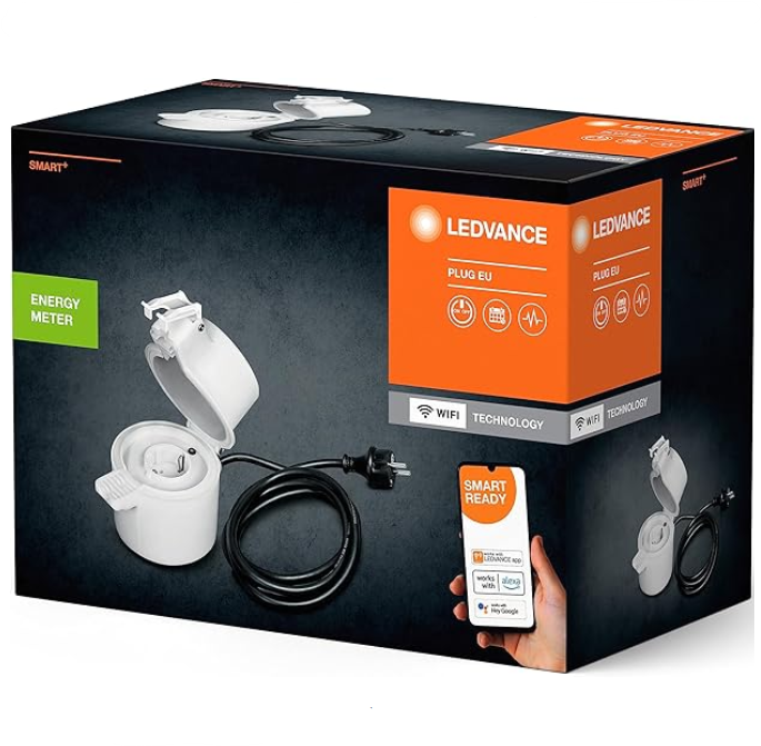 LEDVANCE Smart+ Wifi Outdoor Steckdose Energiezähler für 8,99€ (statt 21€)