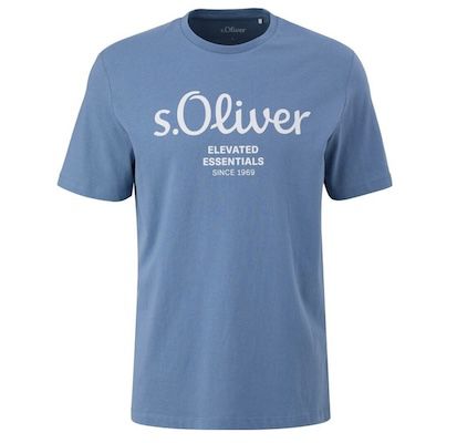 👕 s.Oliver T Shirt mit Label Print für 8,39€ (statt 18€)