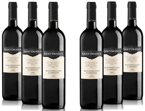 🍷 6 Flaschen SantOrsola Montepulciano DOC Abruzzo Rotwein ab 17,74€ (statt 26€)