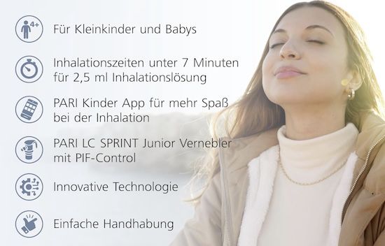 🤧 Pari Boy Junior Inhalationsgerät (bereits ab 1 Monat) für 116,65€ (statt 147€)