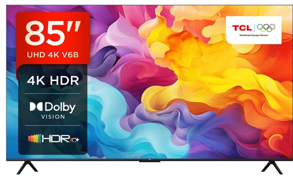 TCL 85V6B 85Zoll UHD Android chromecast smart TV 60Hz für 777€ (statt 949€)