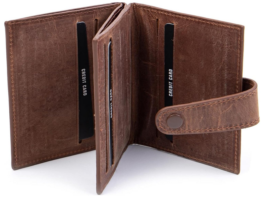 Solo Pelle mini Slim Wallet Scheine & 20 Kreditkarten für 19,99€ (statt 40€)