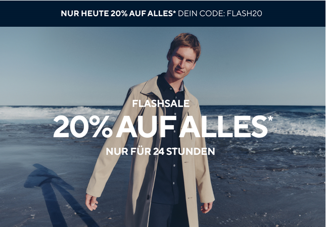 Tom Tailor Flash-Sale 20% extra Rabatt auf Alles bis Mitternacht! -Member 25%