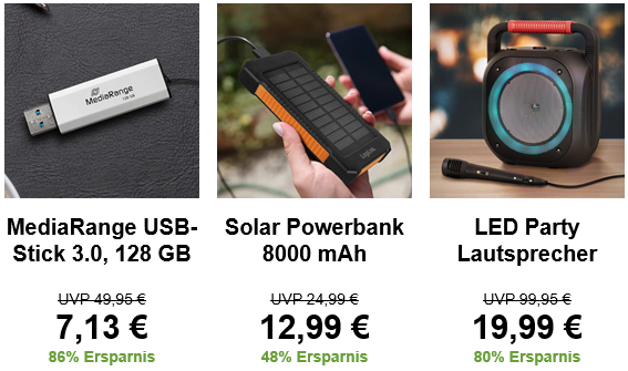 Druckerzubehör ohne Mehrwertsteuer + USB Stimmung Licht für 0,99€