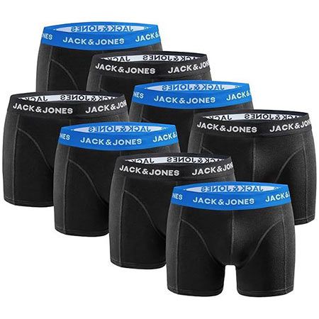 8er Pack Jack & Jones Boxershorts für 27,99€ (statt 35€)