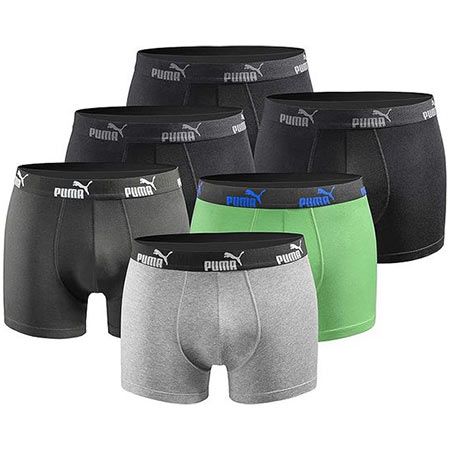 🩲 6er Pack PUMA Basic Black Limited Edition Boxershort für 29,99€ (statt 38€)