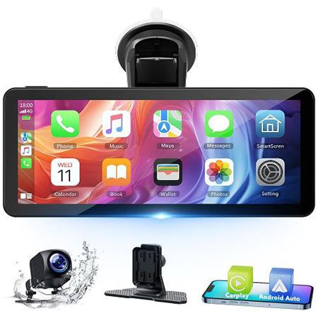 Volam 6,86″ Carplay Display für iOS + Android für 59,99€ (statt 100€)