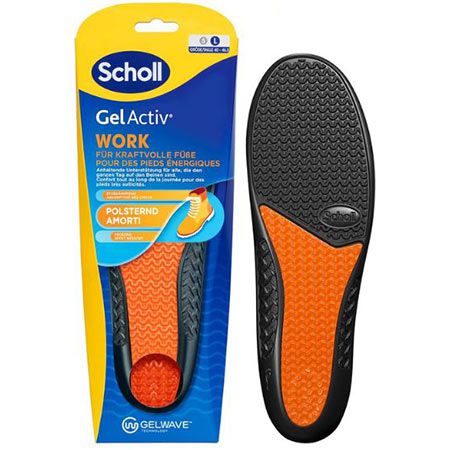 👟 Scholl GelActiv Work Einlegesohlen mit GelWave-Technologie ab 6,65€ (statt 10€)