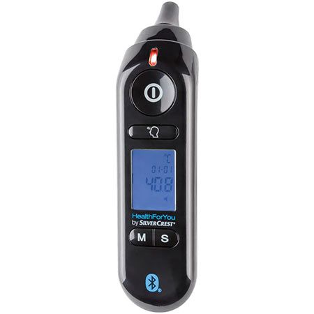 Silvercrest Personal Care SFT 81 Multifunktionsthermometer für 10,94€ (statt 20€)