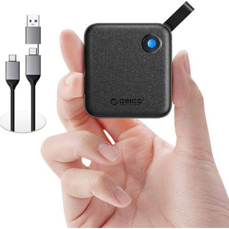 💾 ORICO 2 in 1 USB C/A Portable SSD mit 1TB für 58,49€ (statt 90€)