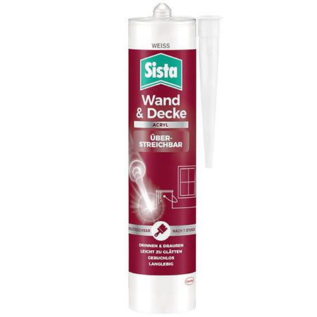 Sista Pattex Wand & Decke Acryl Dichtmasse, 280ml Kartusche für 3,64€ (statt 10€)