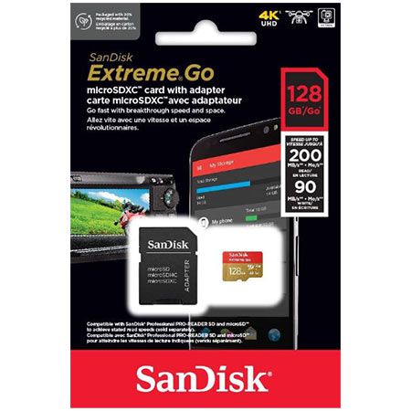 💾 SanDisk Extreme Go Micro SDXC Karte mit 128GB für 13,99€ (statt 19€)