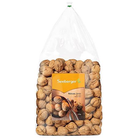 🌰 2,5 Kg Seeberger Walnüsse Jumbo, unverarbeitet ab 13,59€ (statt 23€)