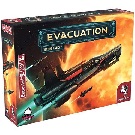 Pegasus Spiele 56260G Evacuation Brettspiel für 32,90€ (statt 54€)