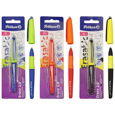 🖊️ 3er Pack Pelikan Erase 2.0 Ergonomischer Tintenroller für 5,08€ (statt 11€)