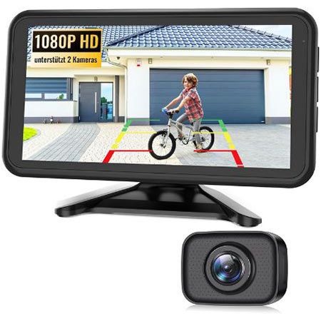 AUTO-VOX W12 Kabellose FHD Rückfahrkamera mit 5″ LCD Display für 99,99€ (statt 140€)