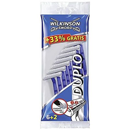 🪒 8er Pack Wilkinson Sword Duplo Einwegrasierer für 1,69€ (statt 2€)