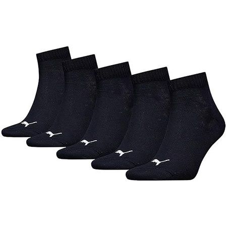 5er Pack PUMA Unisex Quarter Plain Socken für 12,45€ (statt 17€)