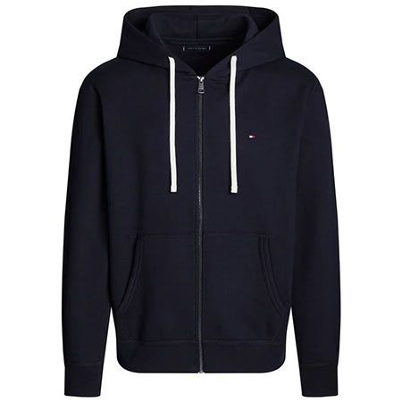 Tommy Hilfiger Essential Fleece Sweatjacke für 72,44€ (statt 89€)