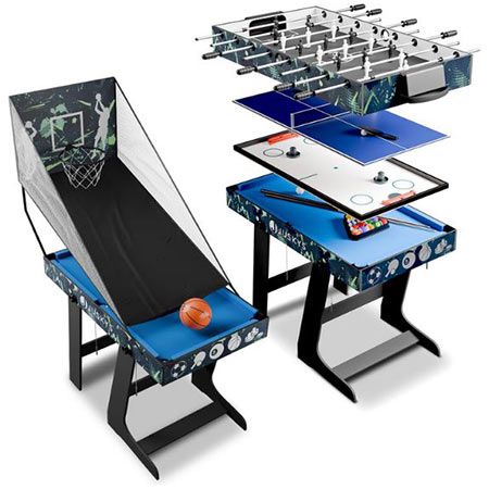 🏀 Juskys 5in1 Multifunktions-Spieltisch, klappbar für 149,99€ (statt 185€)