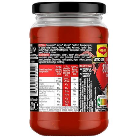 🥢 6er Pack Maggi Magic Asia Chinese Style Süß Sauer Sauce ab 12,73€ (statt 16€)