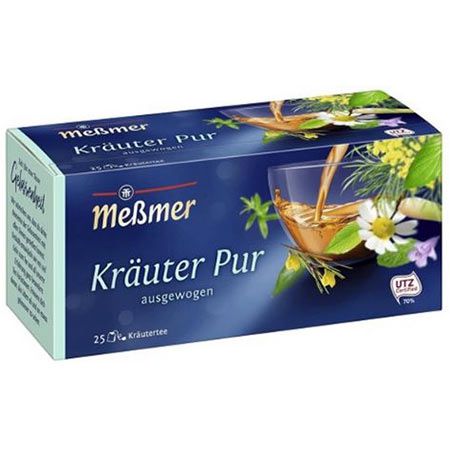 🍵 4 x 25er Pack Meßmer Kräuter pur Teebeutel ab 4,90€ (statt 8€)