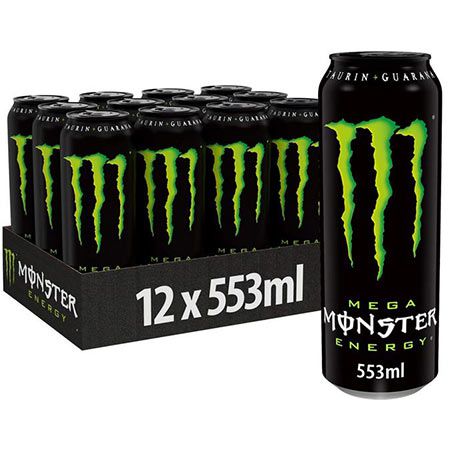 🥤 12er Pack Monster Energy Classic, 553ml Dose (!) ab 13€ (statt 21€)