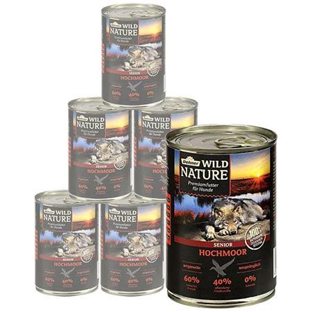 2,4 Kg Dehner Wild Nature Hochmoor Hundefutter mit Ente ab 8,61€ (statt 15€)