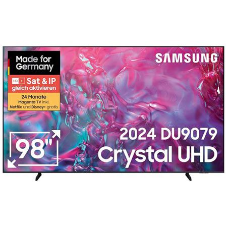 📺 Samsung GU98DU9079UXZG 98 Zoll (!) Crystal UHD 4K TV für 1.999€ (statt 2.349€)