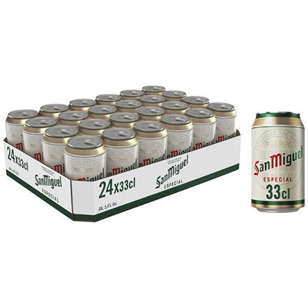 🍺 24x San Miguel Especial Bier, 0.33L ab 15,29€ (statt 23€) – Nur 0,64€ pro Dose