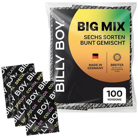 100er Pack Billy Boy Kondome Big Mix, 56mm ab 23,27€ (statt 35€)