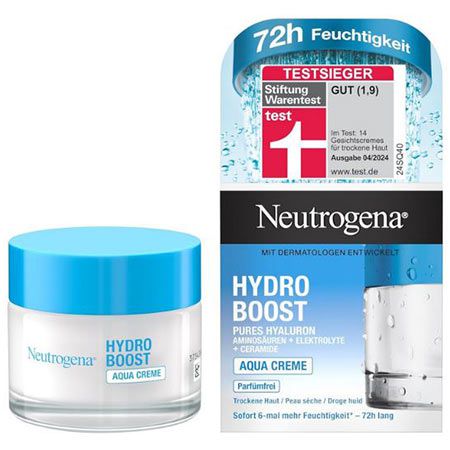 🧴 Neutrogena Hydro Boost Aqua Creme, 50ml ab 8€ (statt 10€)