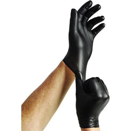 100er Pack Spontex Extra Black Einmalhandschuhe aus Vinyl (M od. L) ab 5,64€ (statt 11€)