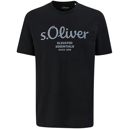 👕 s.Oliver T-Shirt mit Label-Print für 8,79€ (statt 14€)