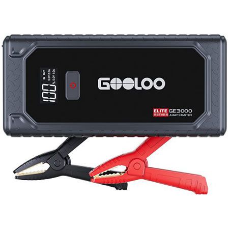 🪫 GOOLOO GE3000 Starthilfe Powerbank mit bis 3.000A für 39,59€ (statt 60€)