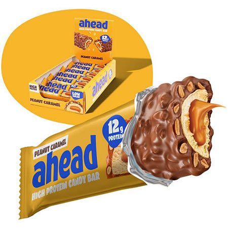 🍫 14er Pack ahead Protein Riegel Peanut Caramel für 25,52€ (statt 32€)