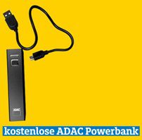 ADAC Nordrhein e.V.:  ADAC Powerbank kostenlos abholen