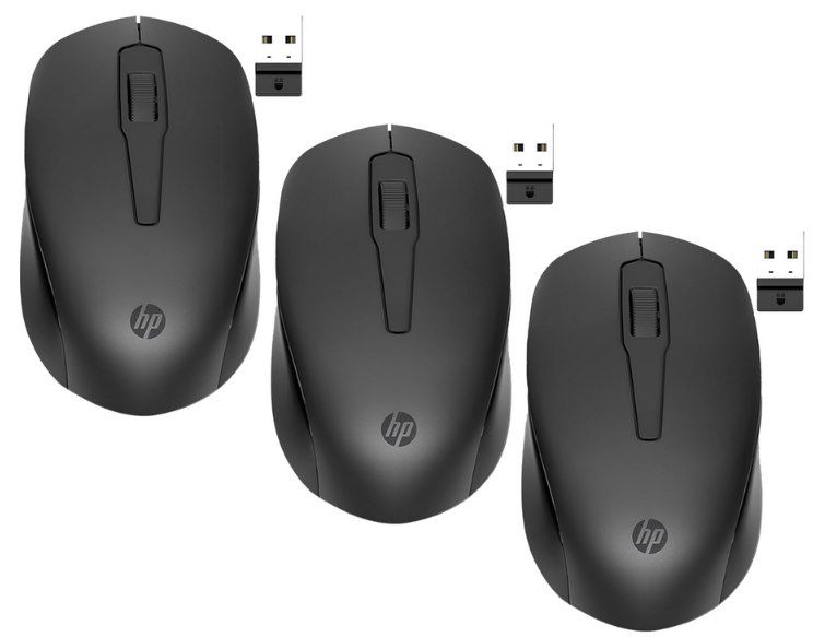 3x HP 150 kabellose Maus mit 1.600 DPI für 25,89€ (statt 36€)