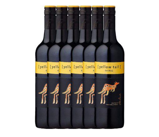 🍇12 Flaschen Shiraz Yellow Tail Rotwein 2022 für 48€ (statt 65€)