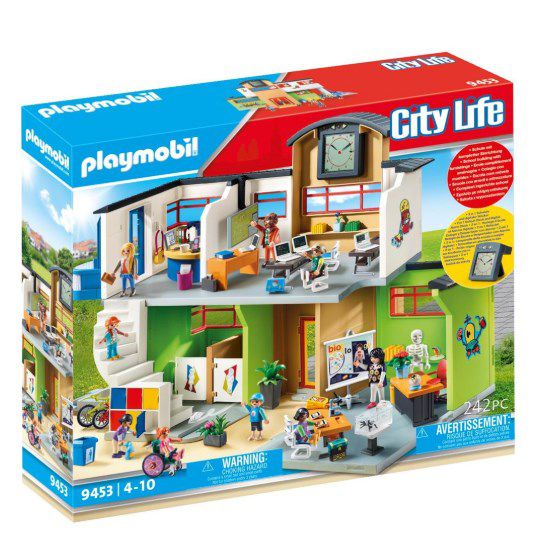 🧒 Playmobil City Life – Große Schule mit Einrichtung für 138€ (statt 283€)