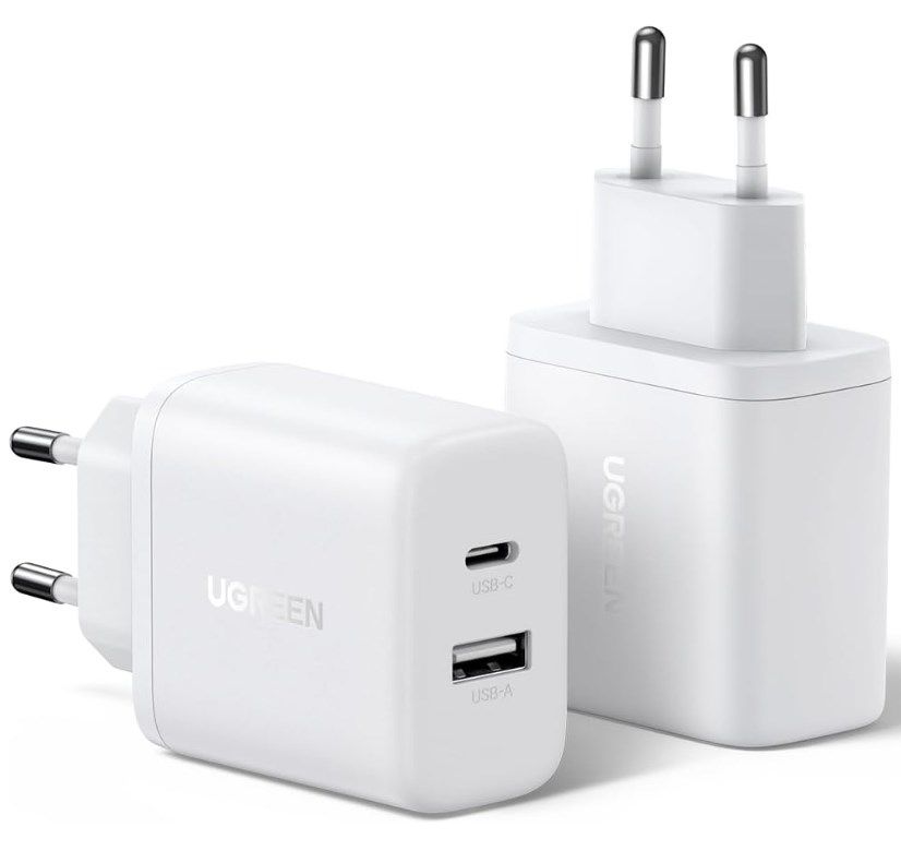 2x UGREEN USB C Ladegerät PD 20W für 9,89€ (statt 13€)