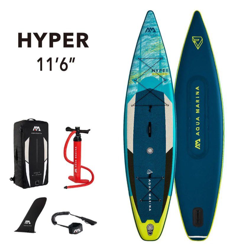 Aqua Marina SUP „Hyper-Touring“ mit Doppelkammer-System für 254,95€ (statt 438€)