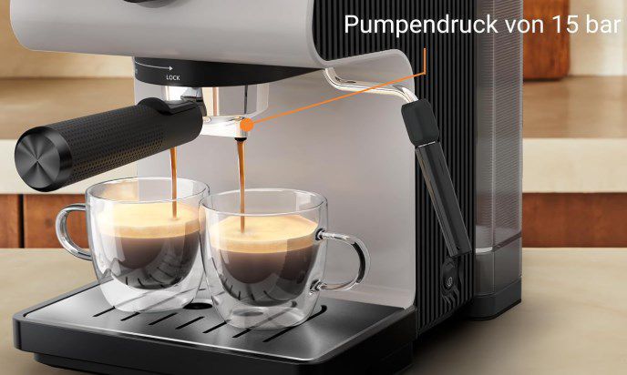 Krups Authentic Espresso Siebträgermaschine für 100€ (statt 130€)