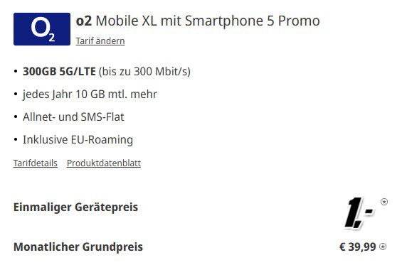 📲 WOW! Google Pixel 9 Pro für 1€ + o2 Allnet 5G 300GB für 39,99€ mtl.