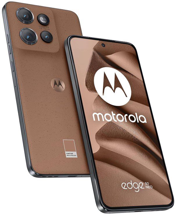 Motorola Edge 50 Neo 12/512GB Mocha Mousse für 329€ (statt 450€)